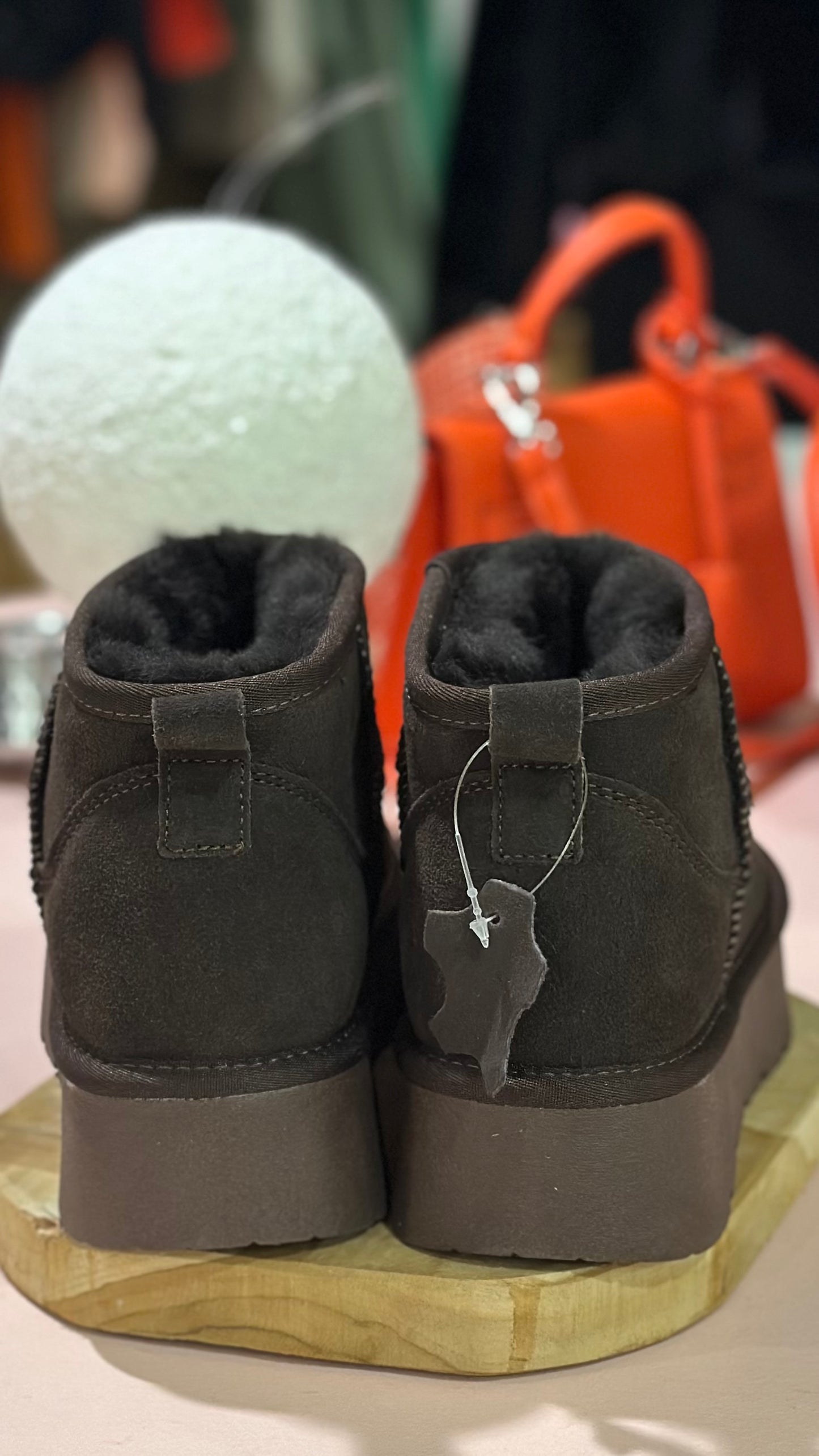 Bottines en Daim marron chocolat – Inspiration UG