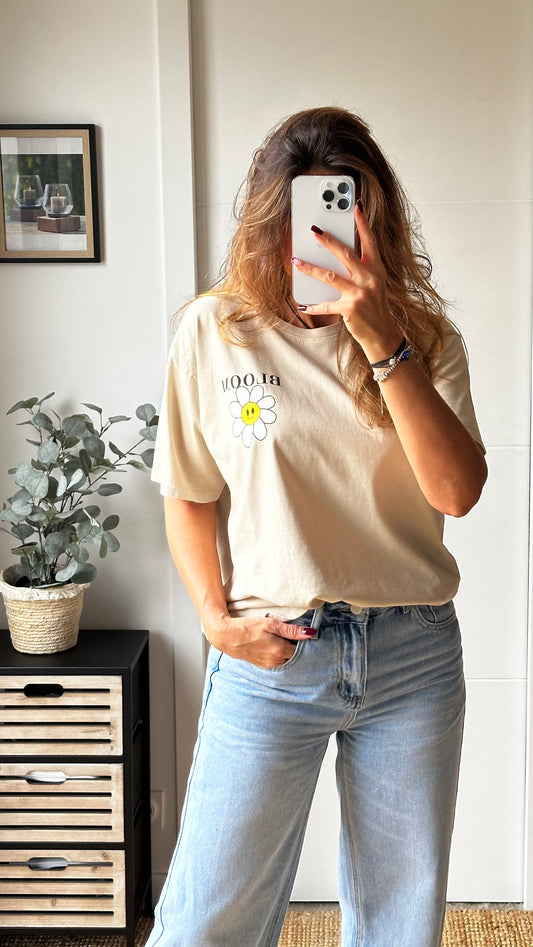 T.Shirt beige BLOOM