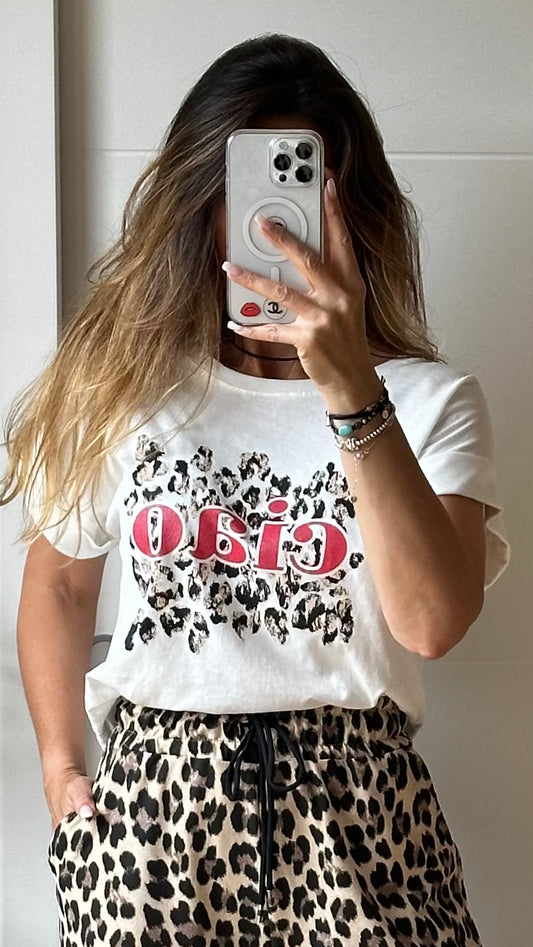 T.Shirt blanc CIAO