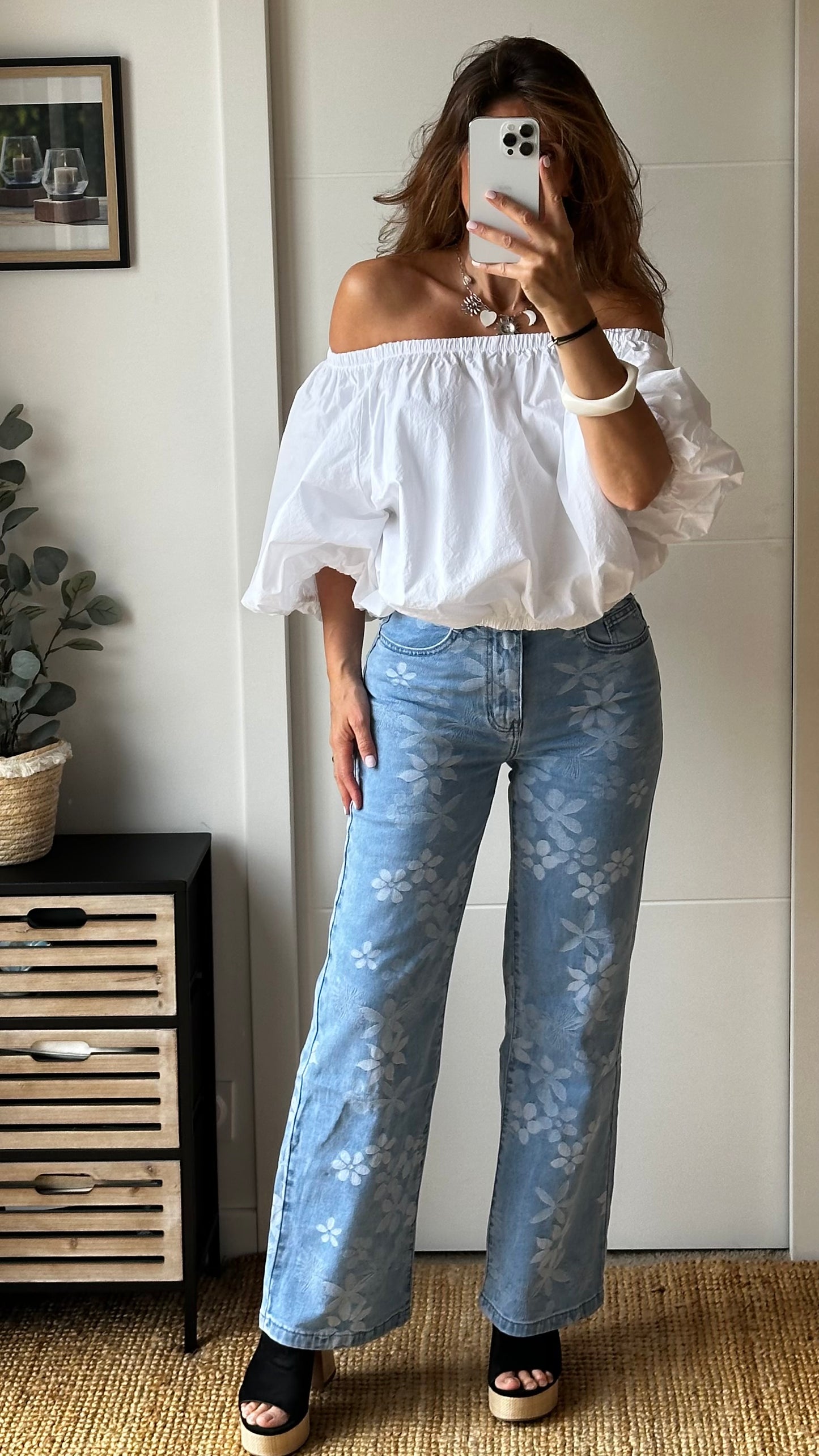 Jean clair motifs fleurs