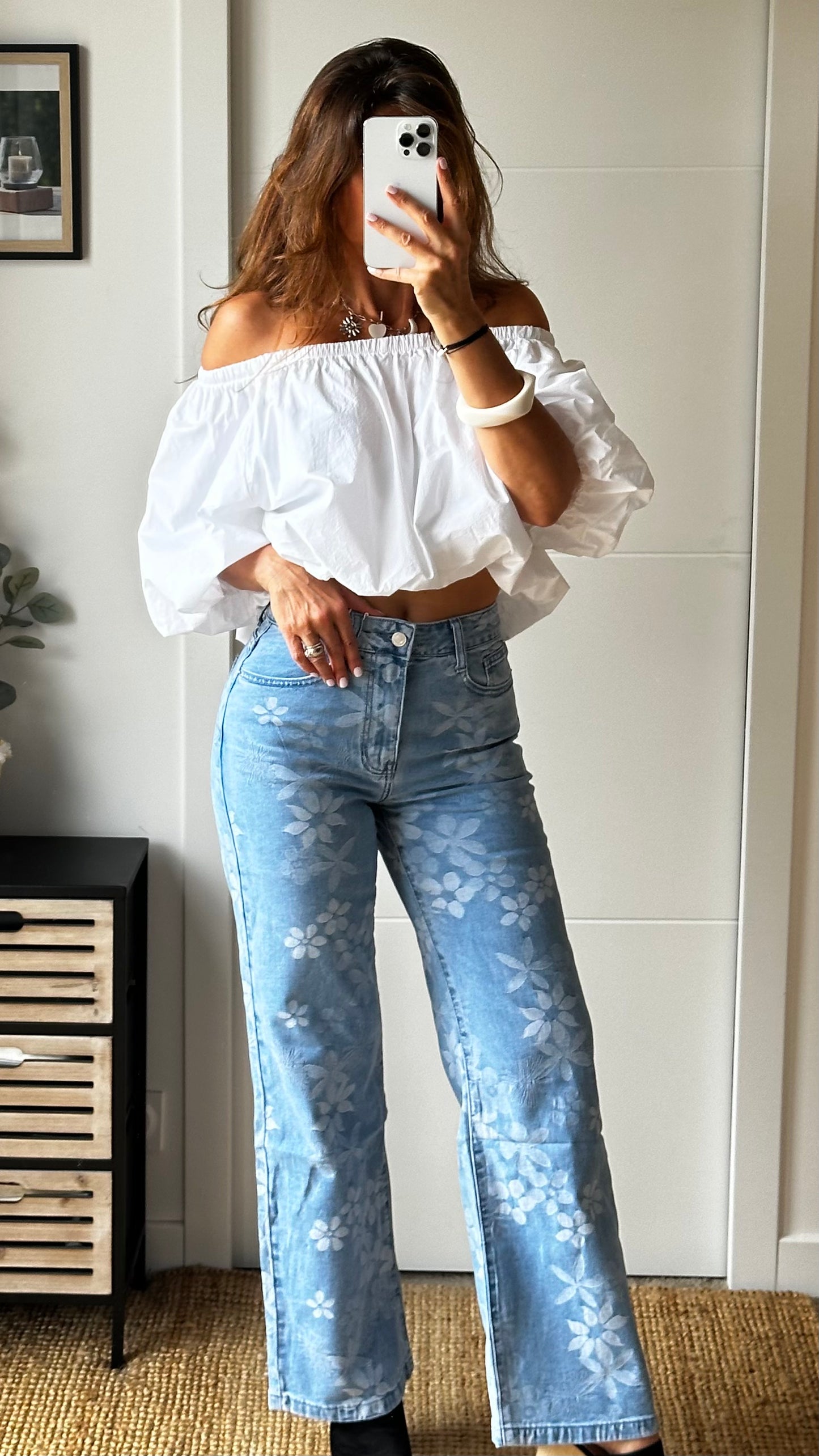 Jean clair motifs fleurs