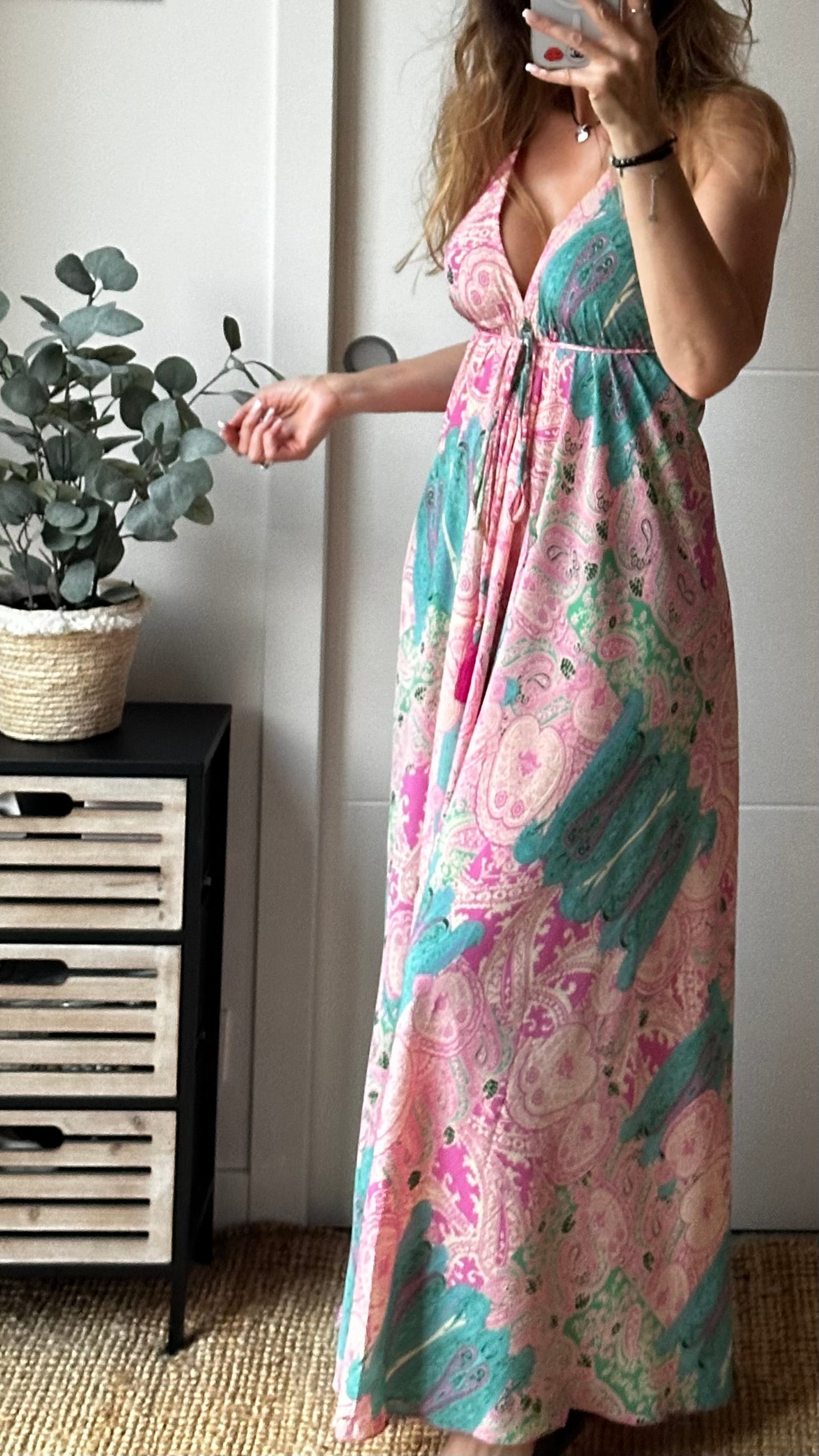 Robe fluide dos nu