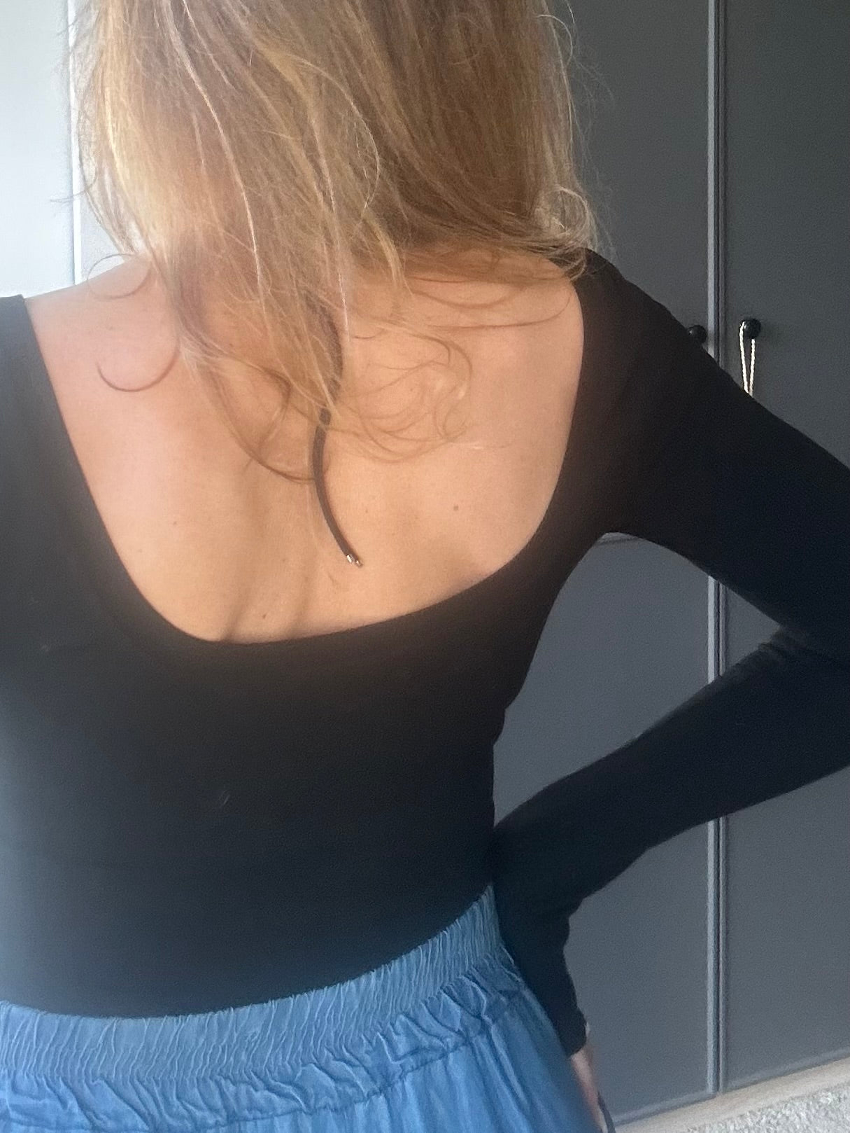 Haut noir moulant