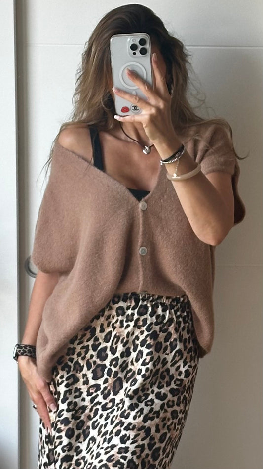 Gilet camel