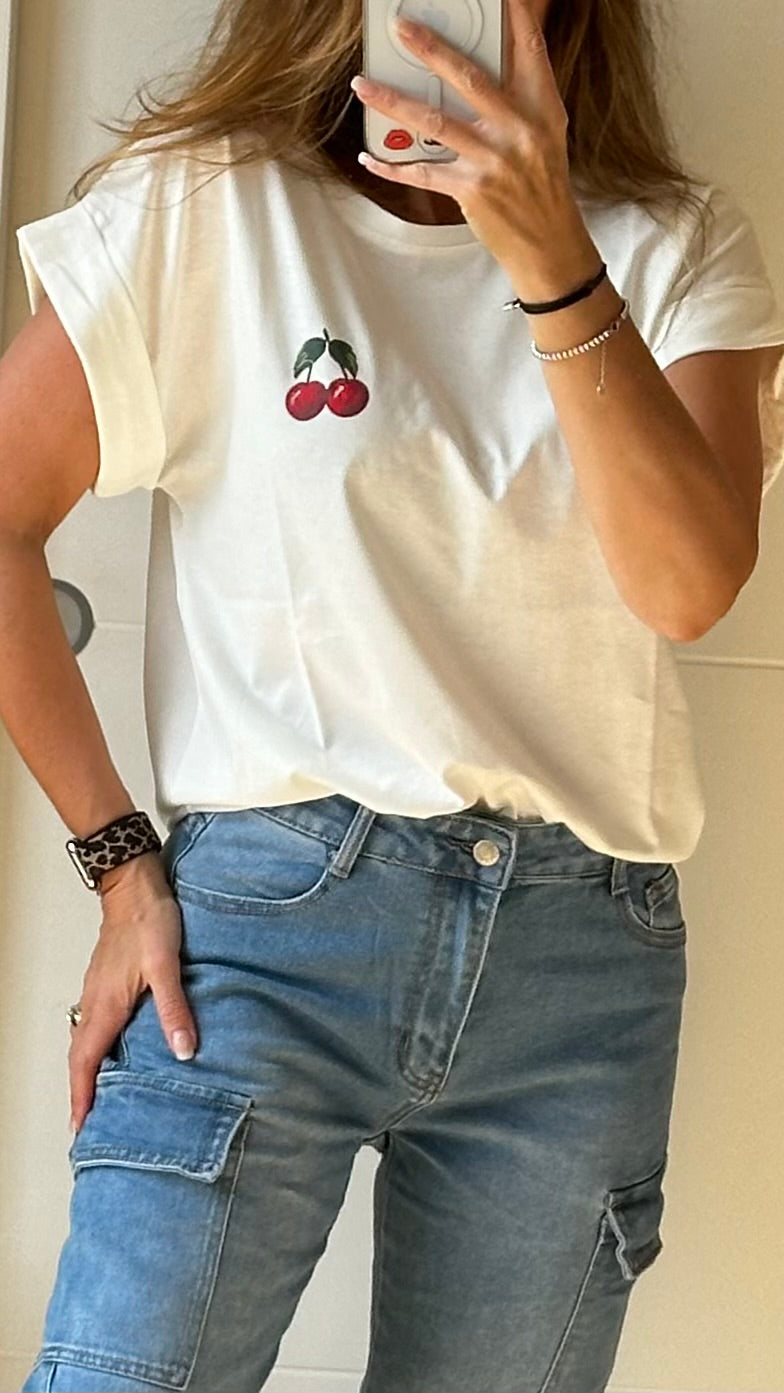 Jeans bleu cargo