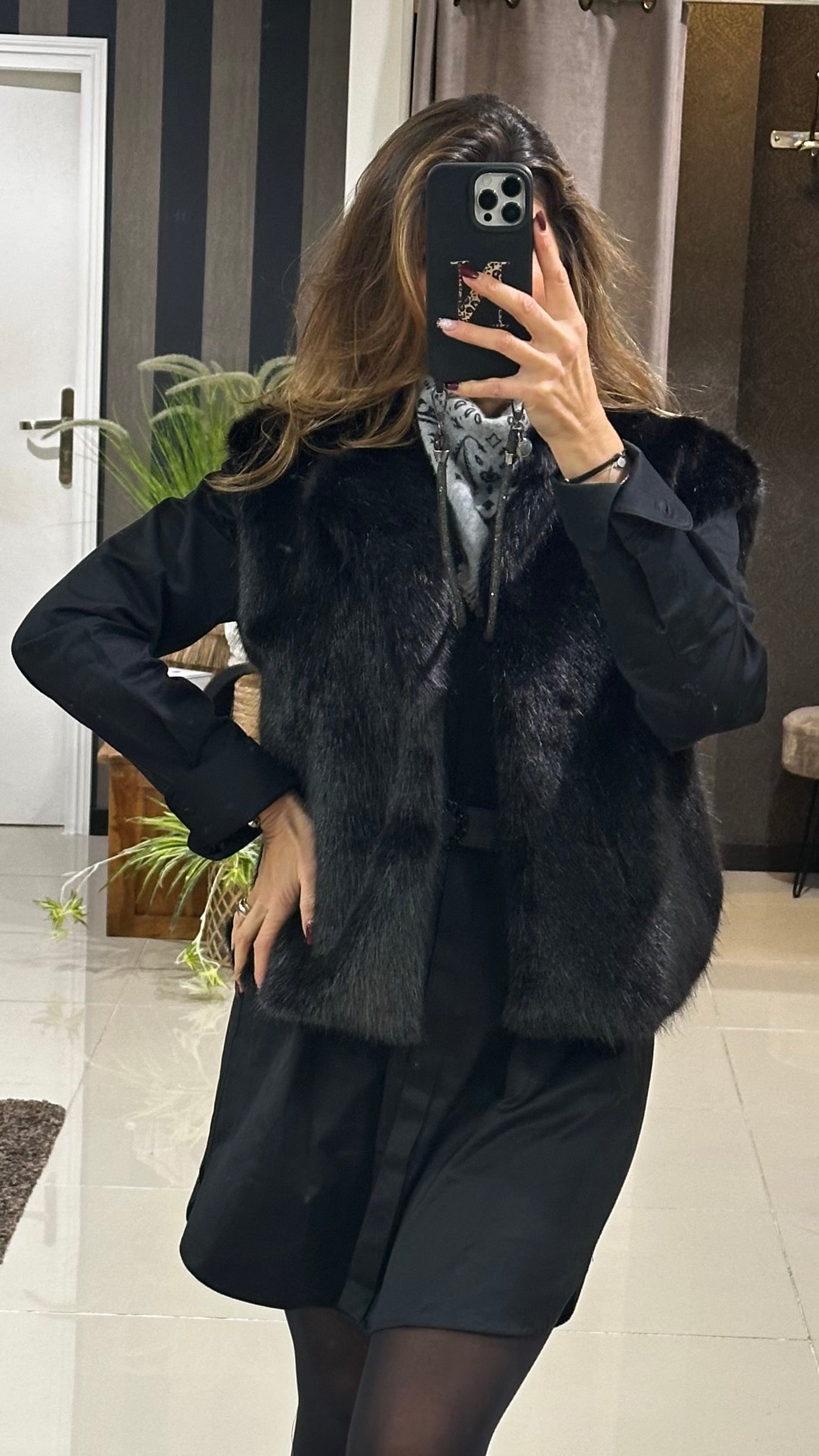 Gilet sans manche noir