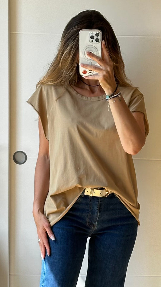 T.Shirt camel