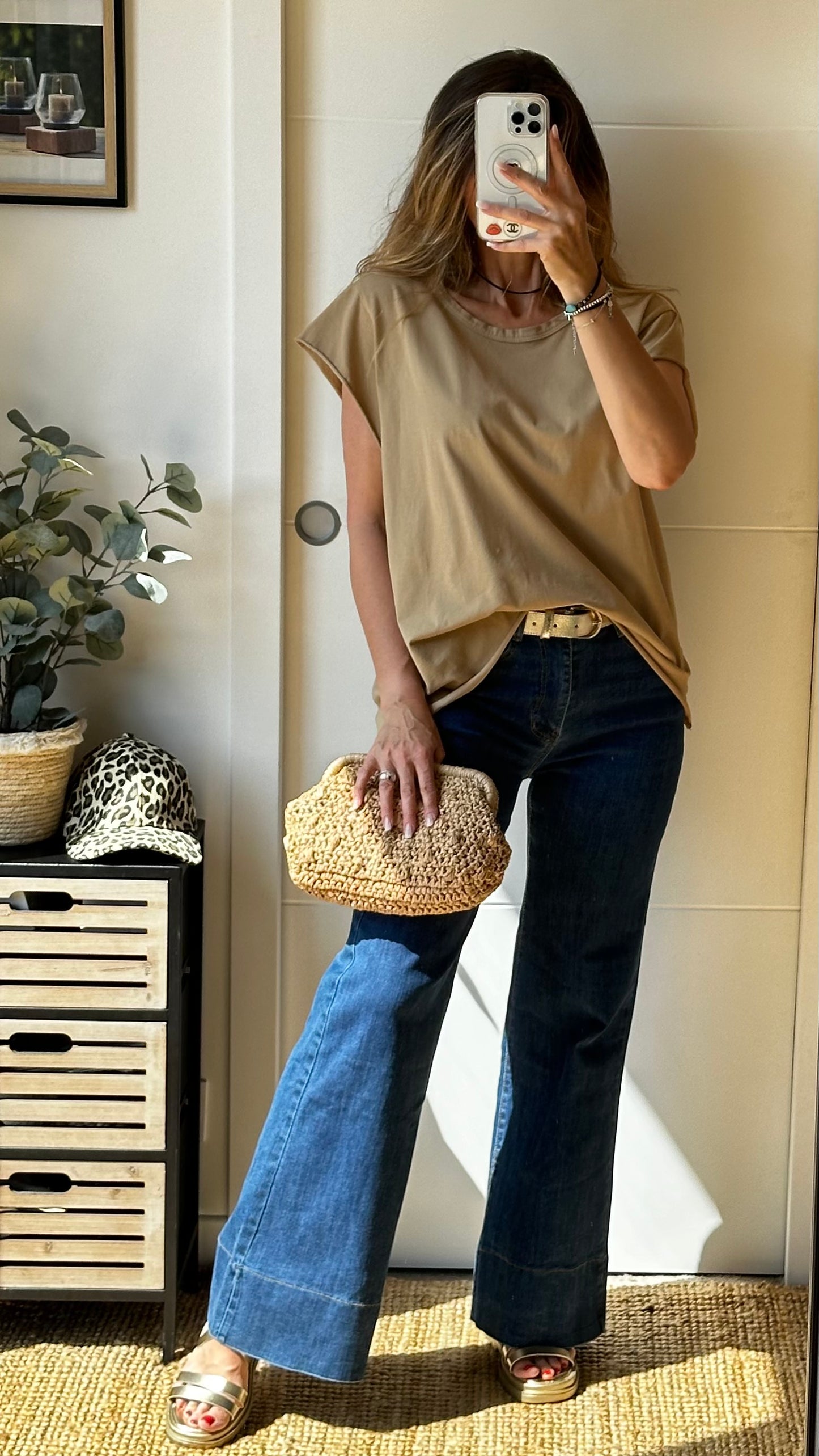 T.Shirt camel