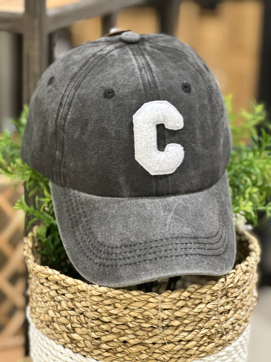 Casquette Noire délavée C
