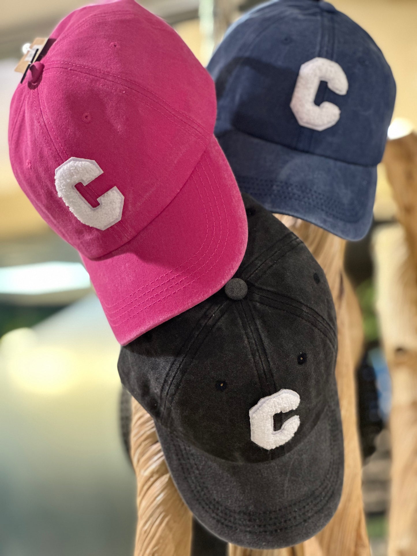 Casquette Noire délavée C